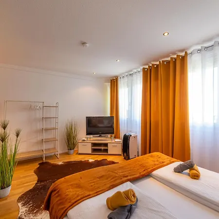 Top-penthouse Stuttgart Airport Messe Parkplatz Heimkino & Terrasse Apartment