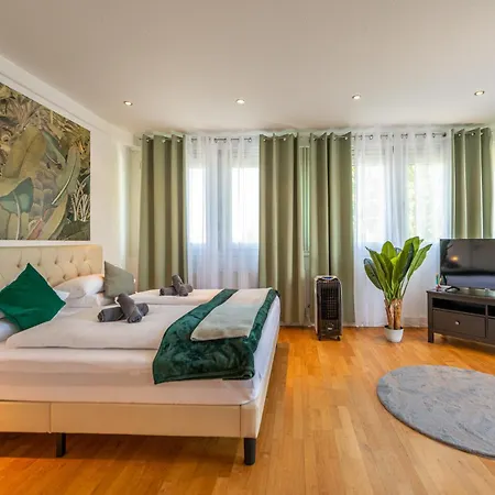 Appartement Top-penthouse Stuttgart Airport-messe Parkplatz & Terrasse