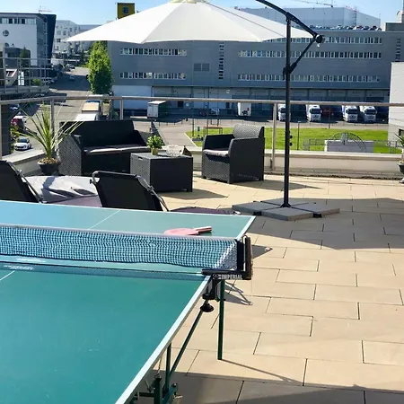 Appartement Top-penthouse Stuttgart Airport-messe Parkplatz & Terrasse